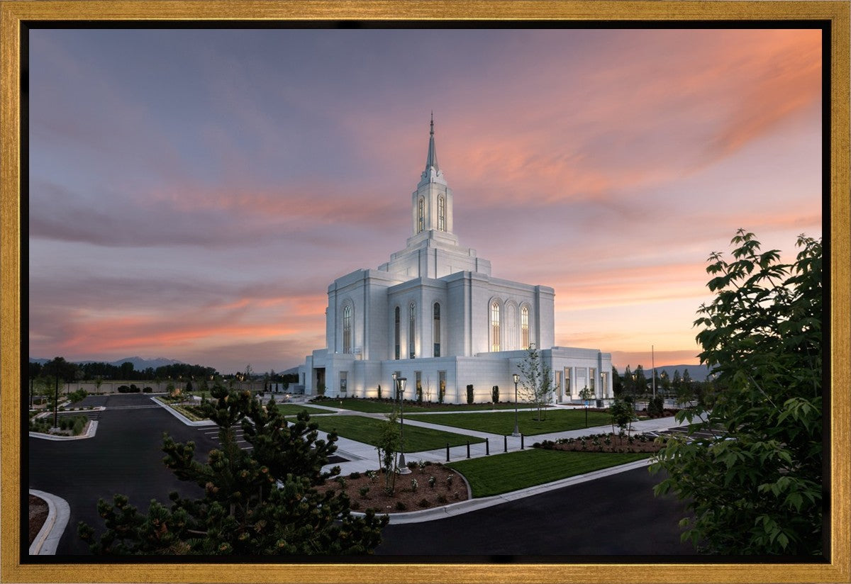 Orem Utah Pink Sunset