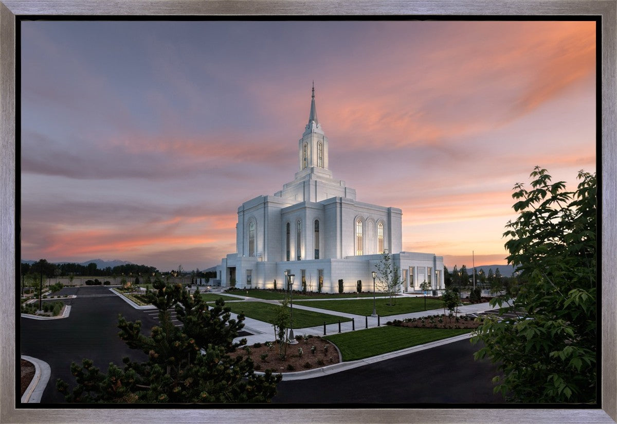 Orem Utah Pink Sunset