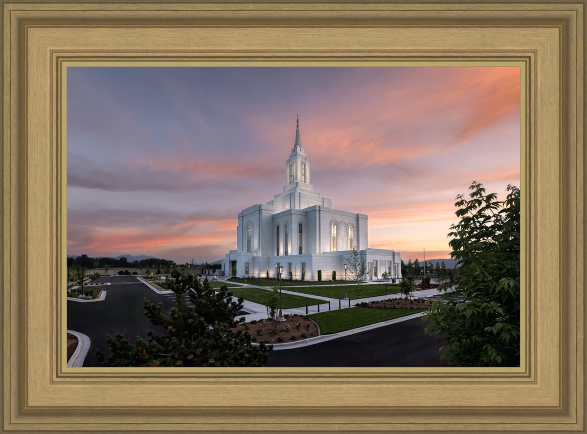 Orem Utah Pink Sunset