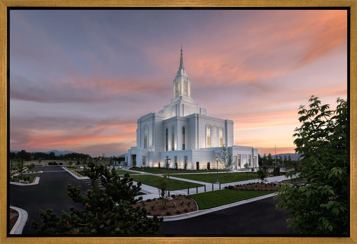 Orem Utah Pink Sunset