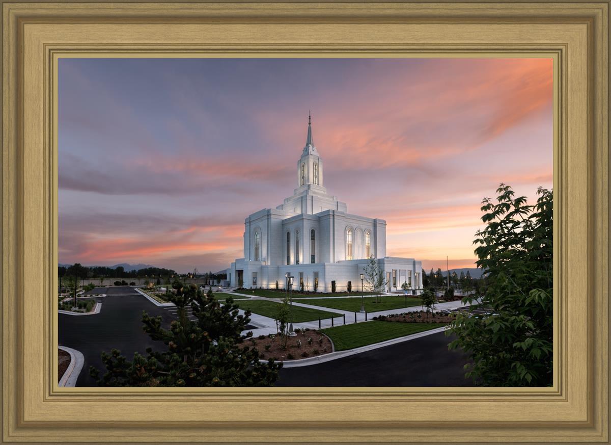 Orem Utah Pink Sunset