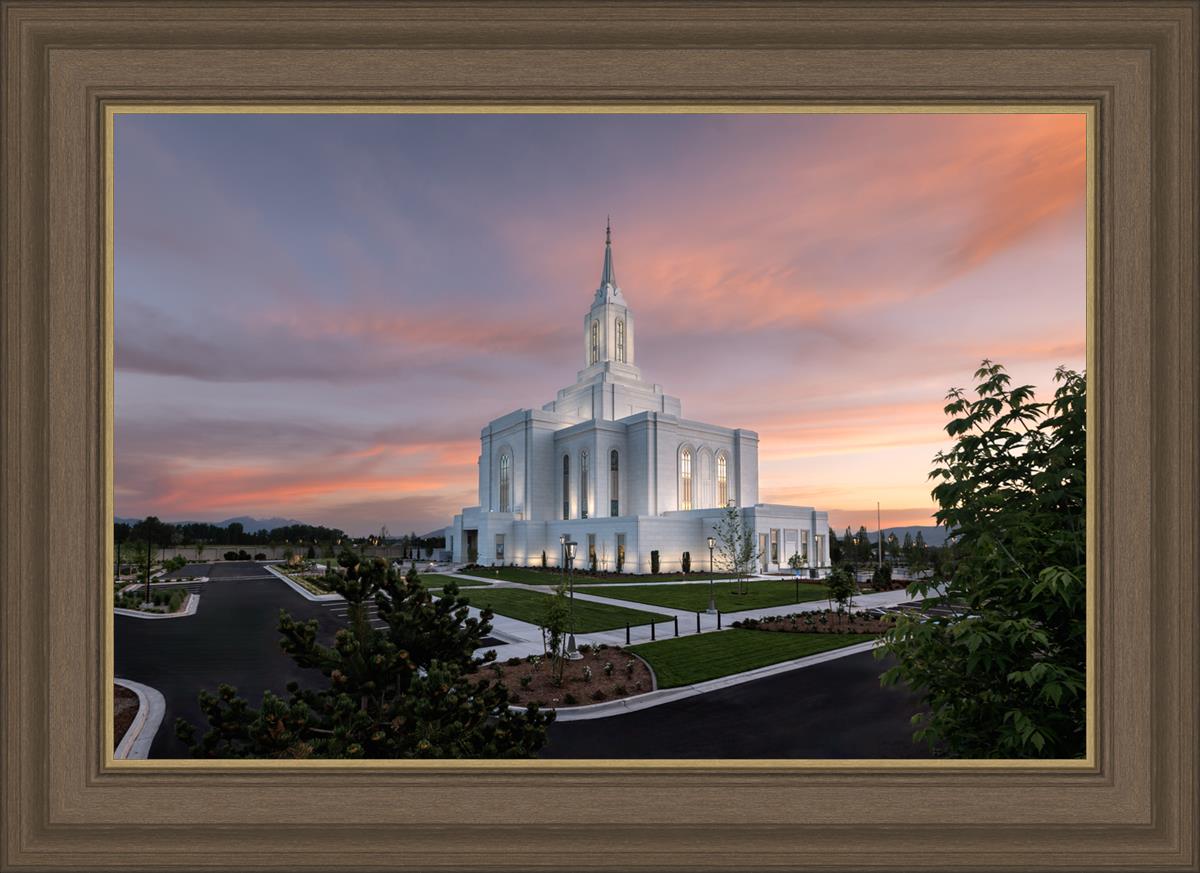 Orem Utah Pink Sunset