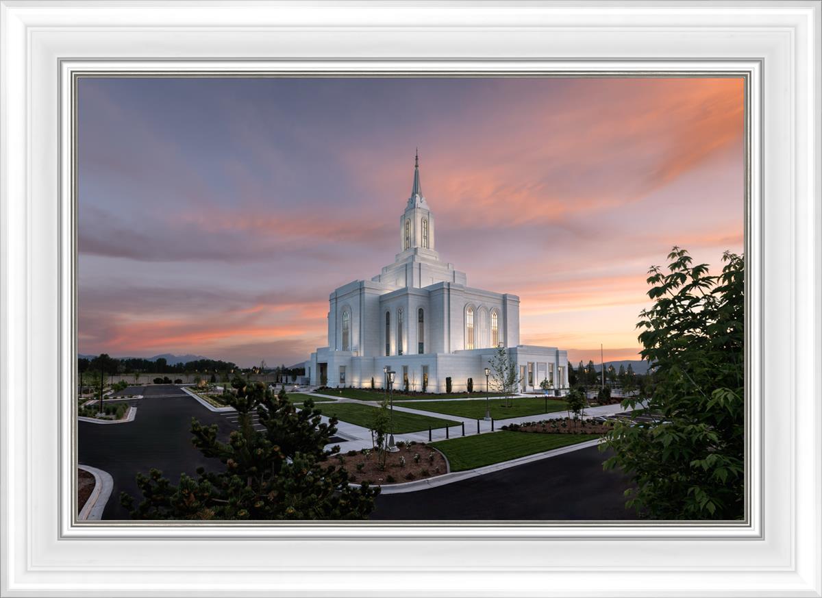 Orem Utah Pink Sunset