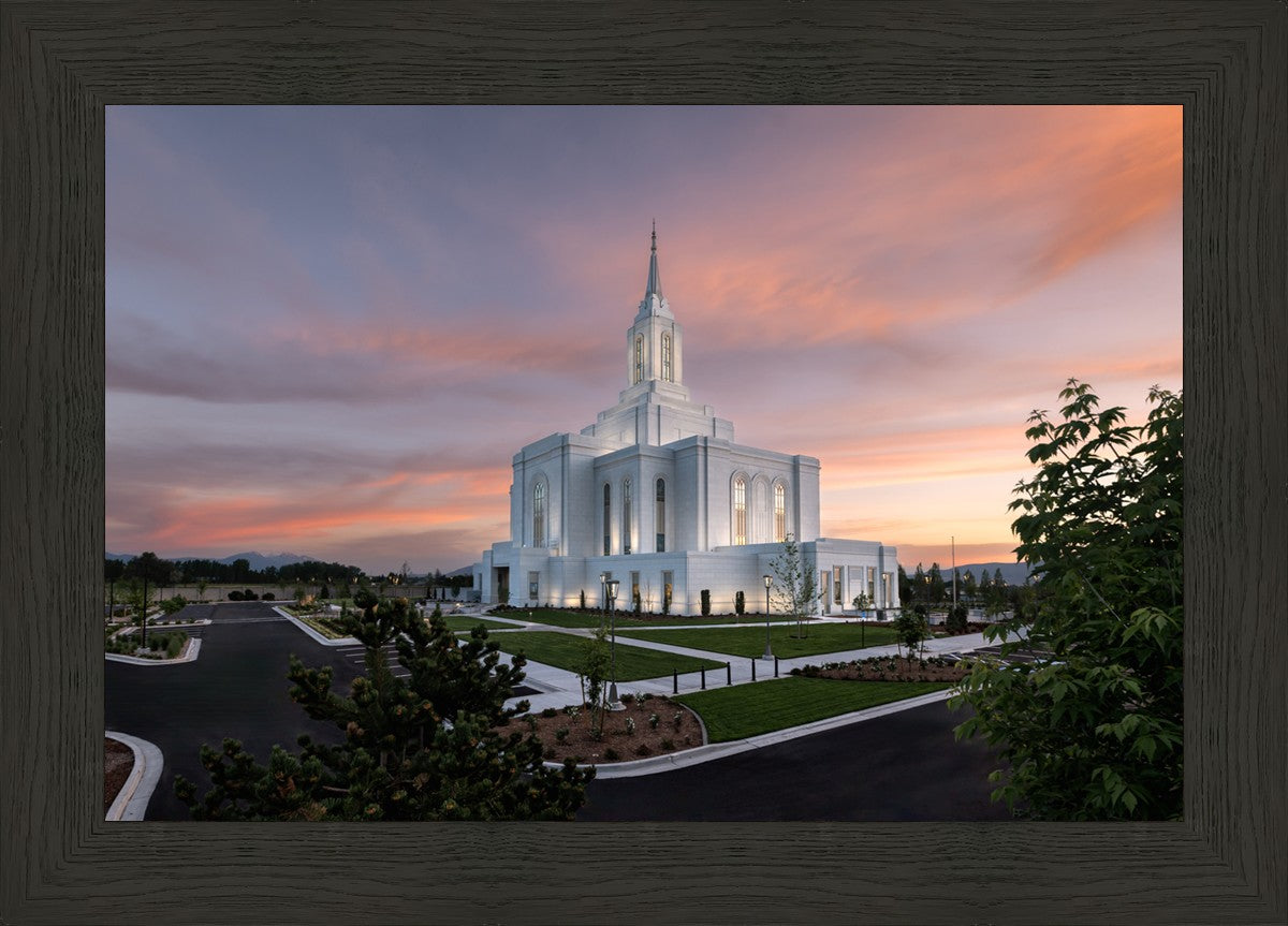 Orem Utah Pink Sunset