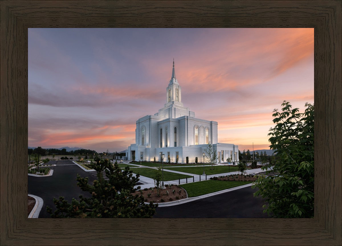 Orem Utah Pink Sunset