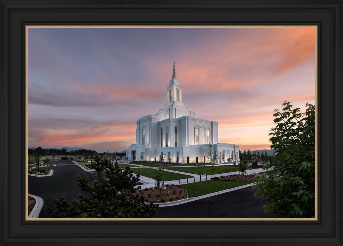 Orem Utah Pink Sunset