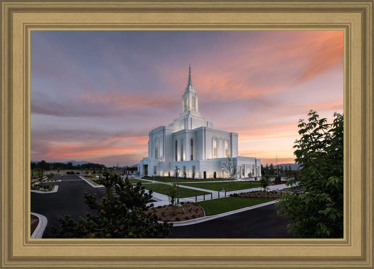 Orem Utah Pink Sunset