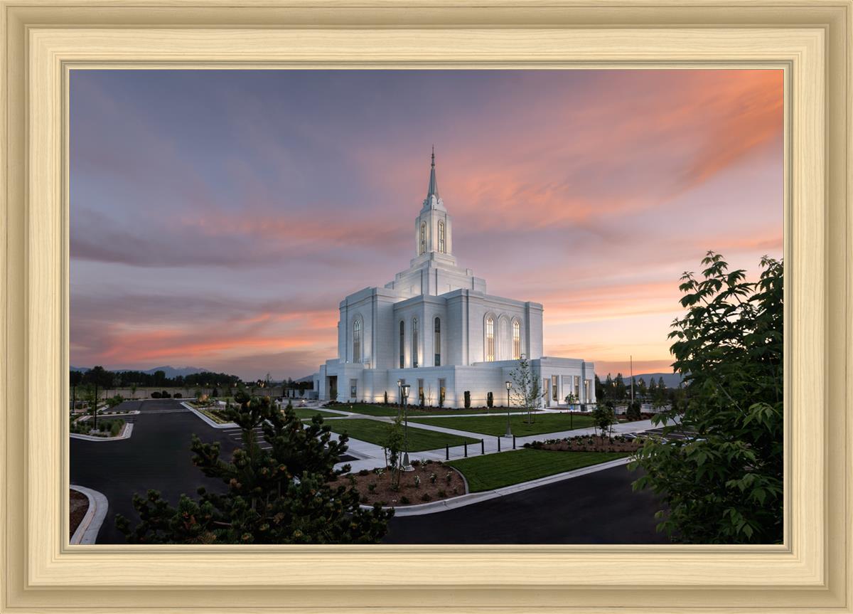 Orem Utah Pink Sunset