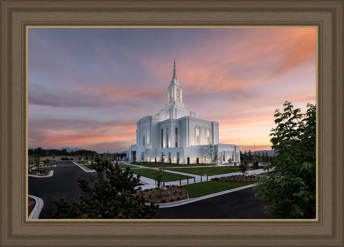 Orem Utah Pink Sunset