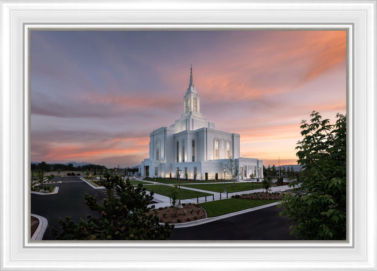 Orem Utah Pink Sunset