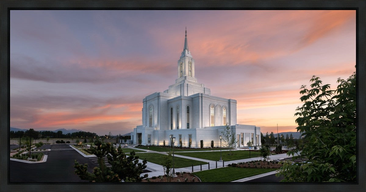 Orem Utah Pink Sunset