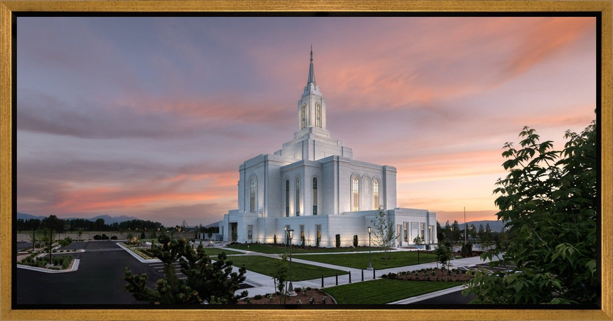 Orem Utah Pink Sunset