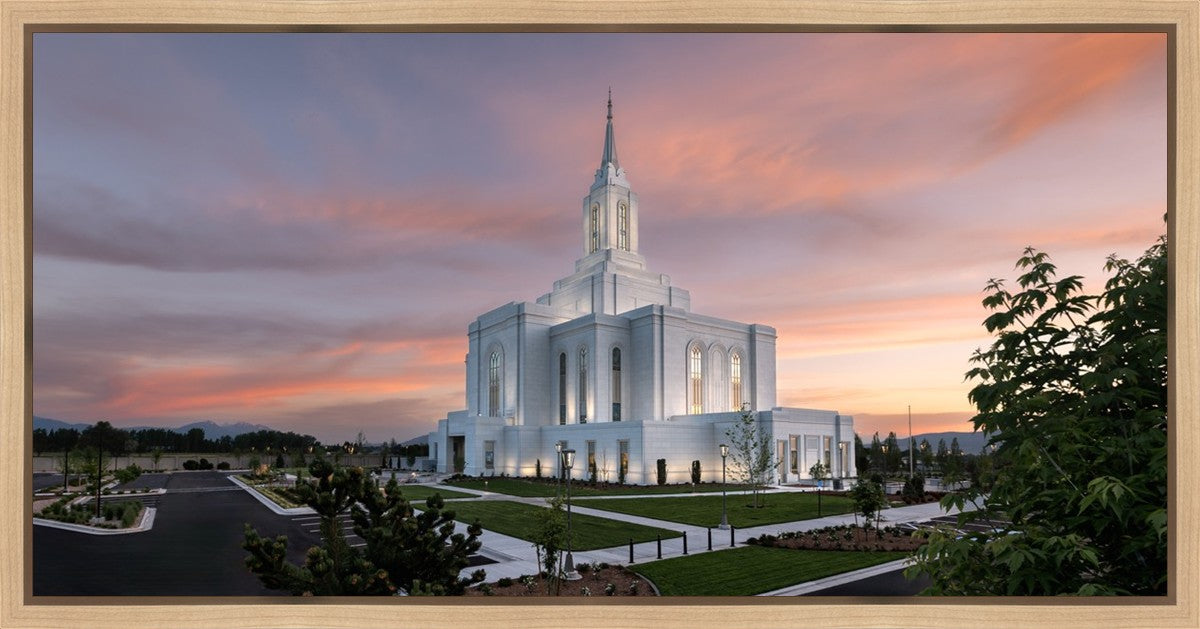 Orem Utah Pink Sunset