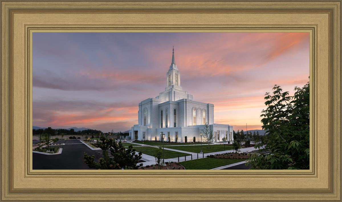 Orem Utah Pink Sunset