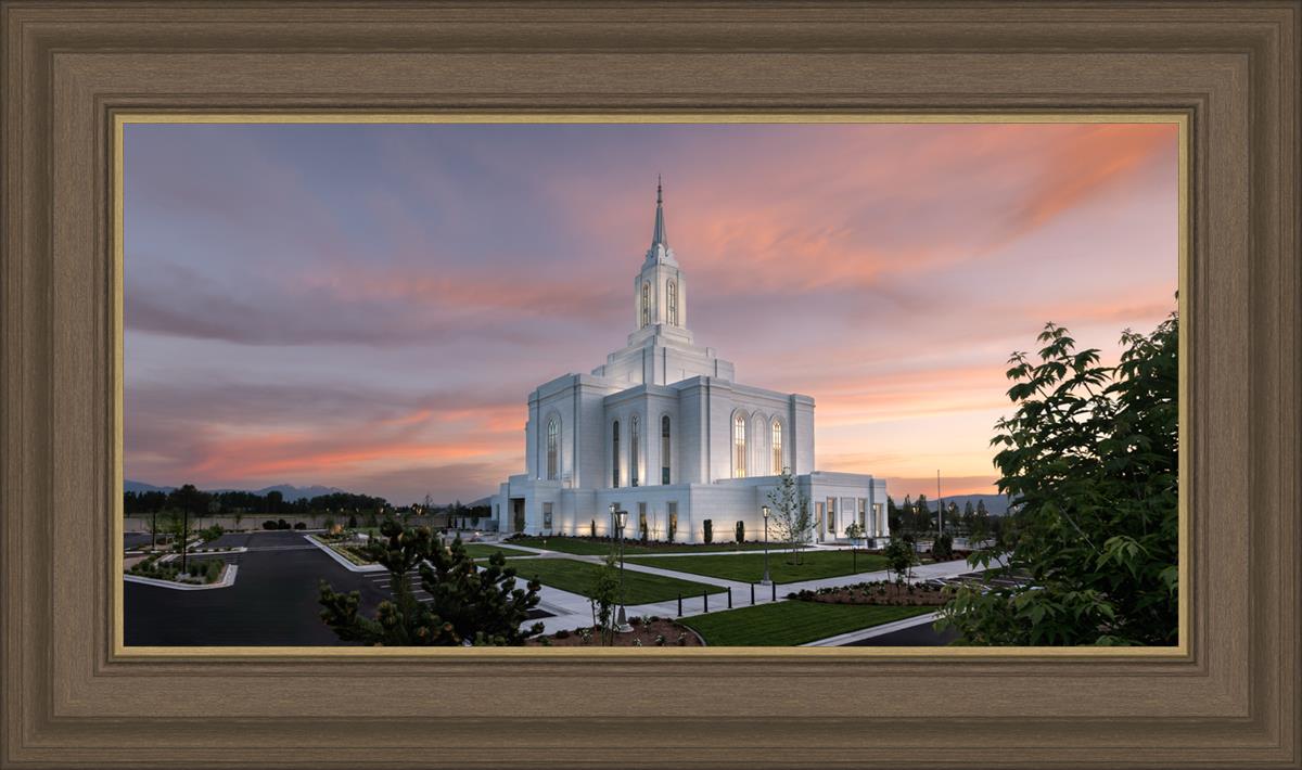 Orem Utah Pink Sunset