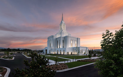 Orem Utah Pink Sunset