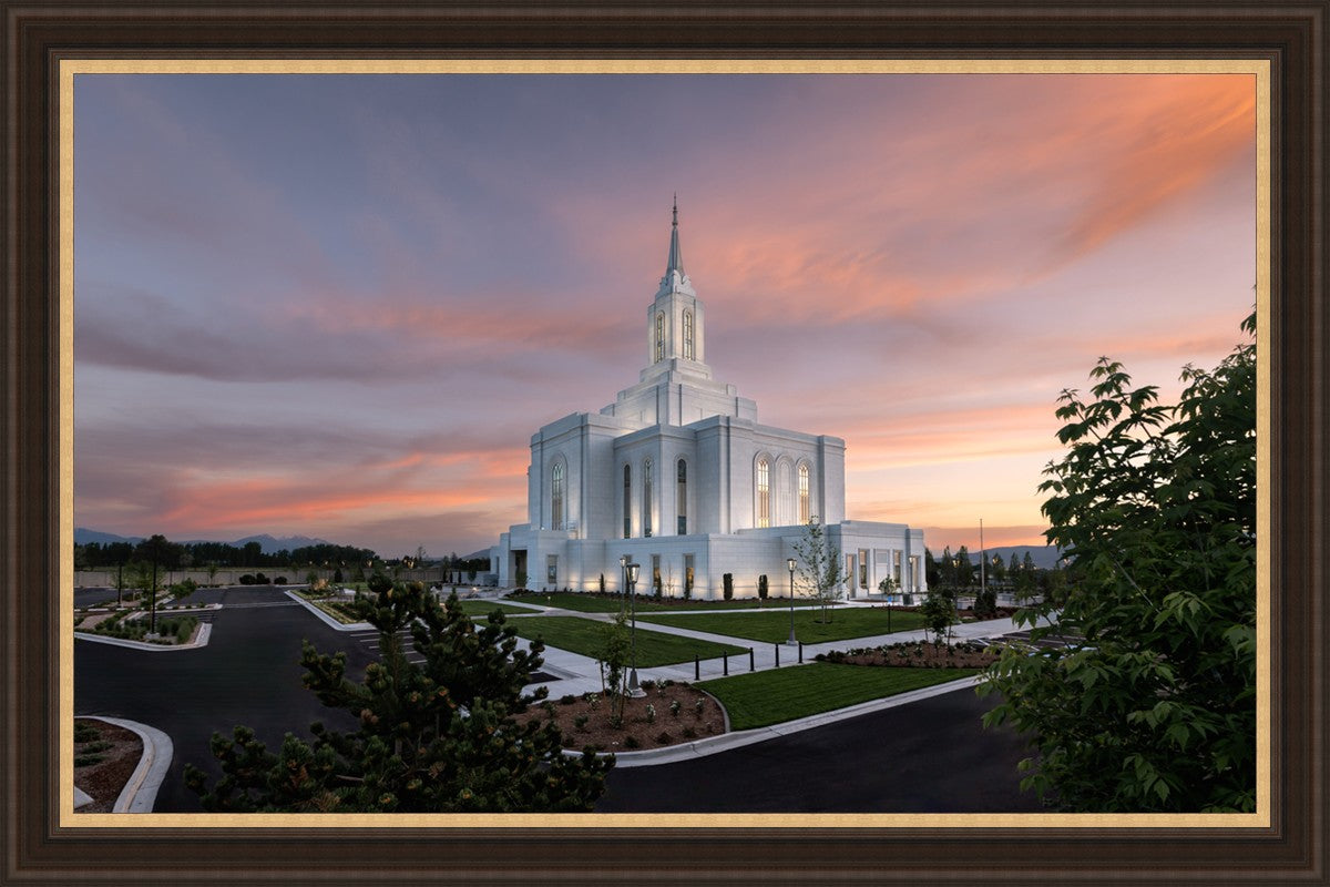 Orem Utah Pink Sunset