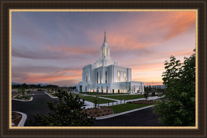 Orem Utah Pink Sunset