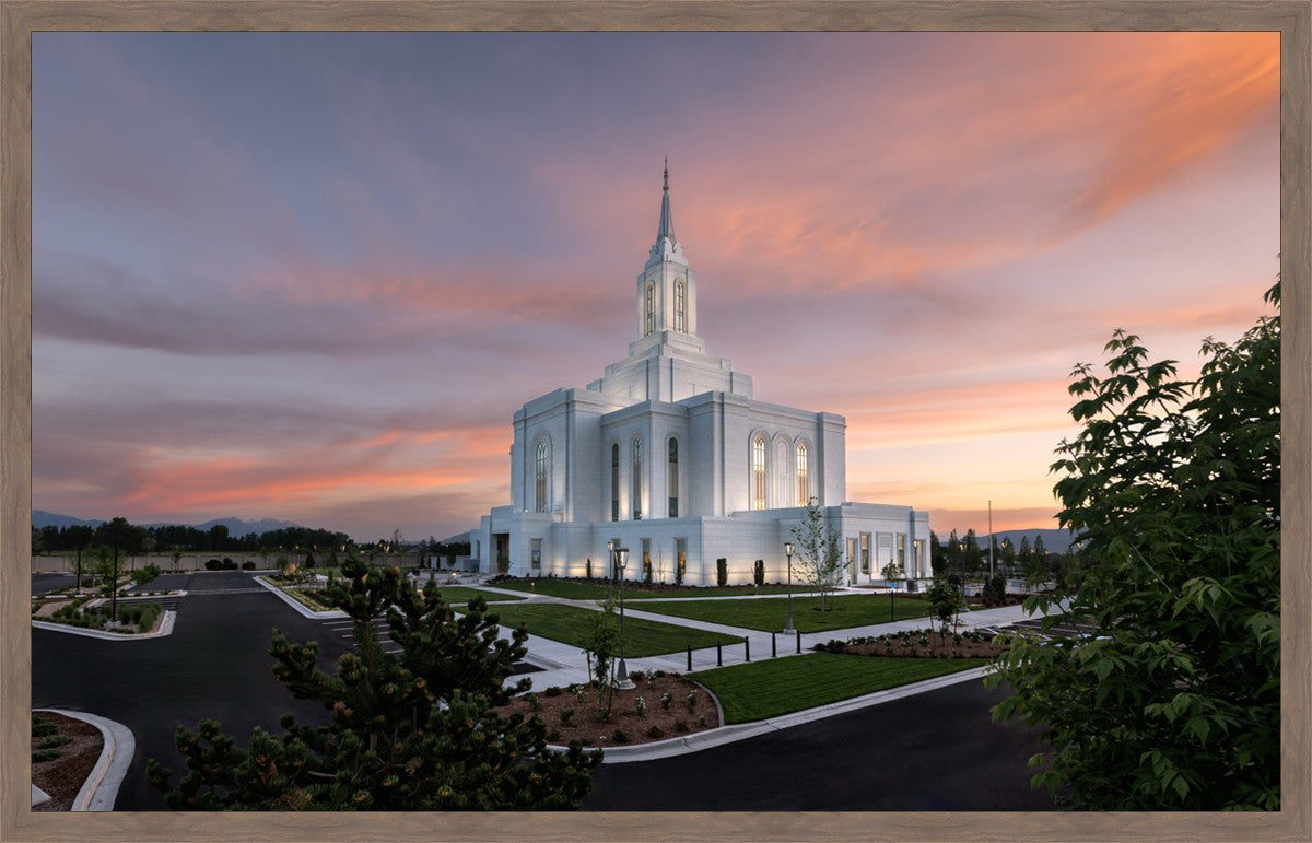 Orem Utah Pink Sunset