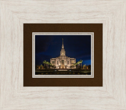 Red Cliffs Utah As Night Falls