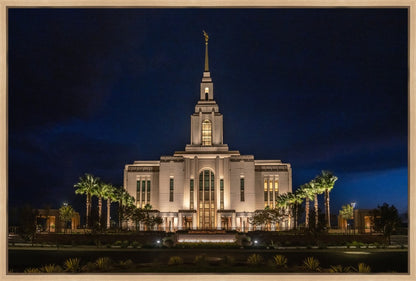 Red Cliffs Utah As Night Falls