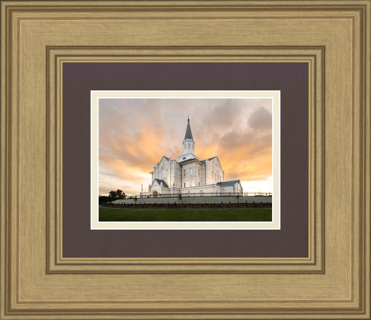 Taylorsville Utah Golden Sunset