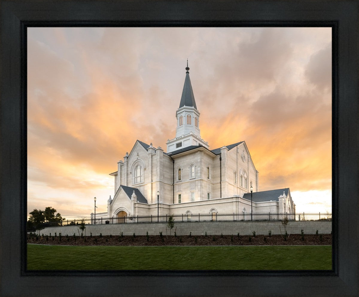 Taylorsville Utah Golden Sunset