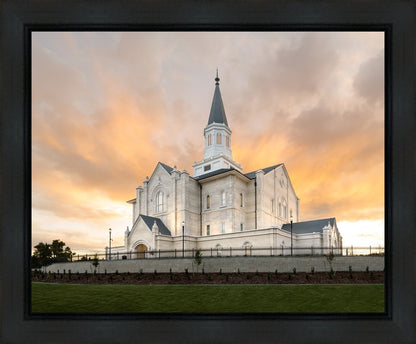 Taylorsville Utah Golden Sunset
