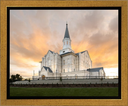 Taylorsville Utah Golden Sunset