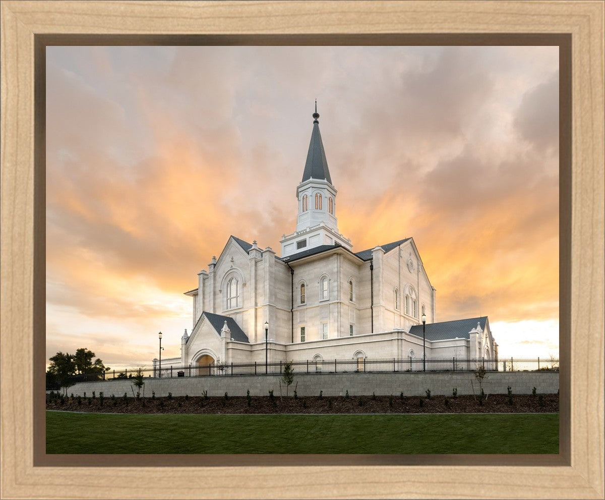 Taylorsville Utah Golden Sunset