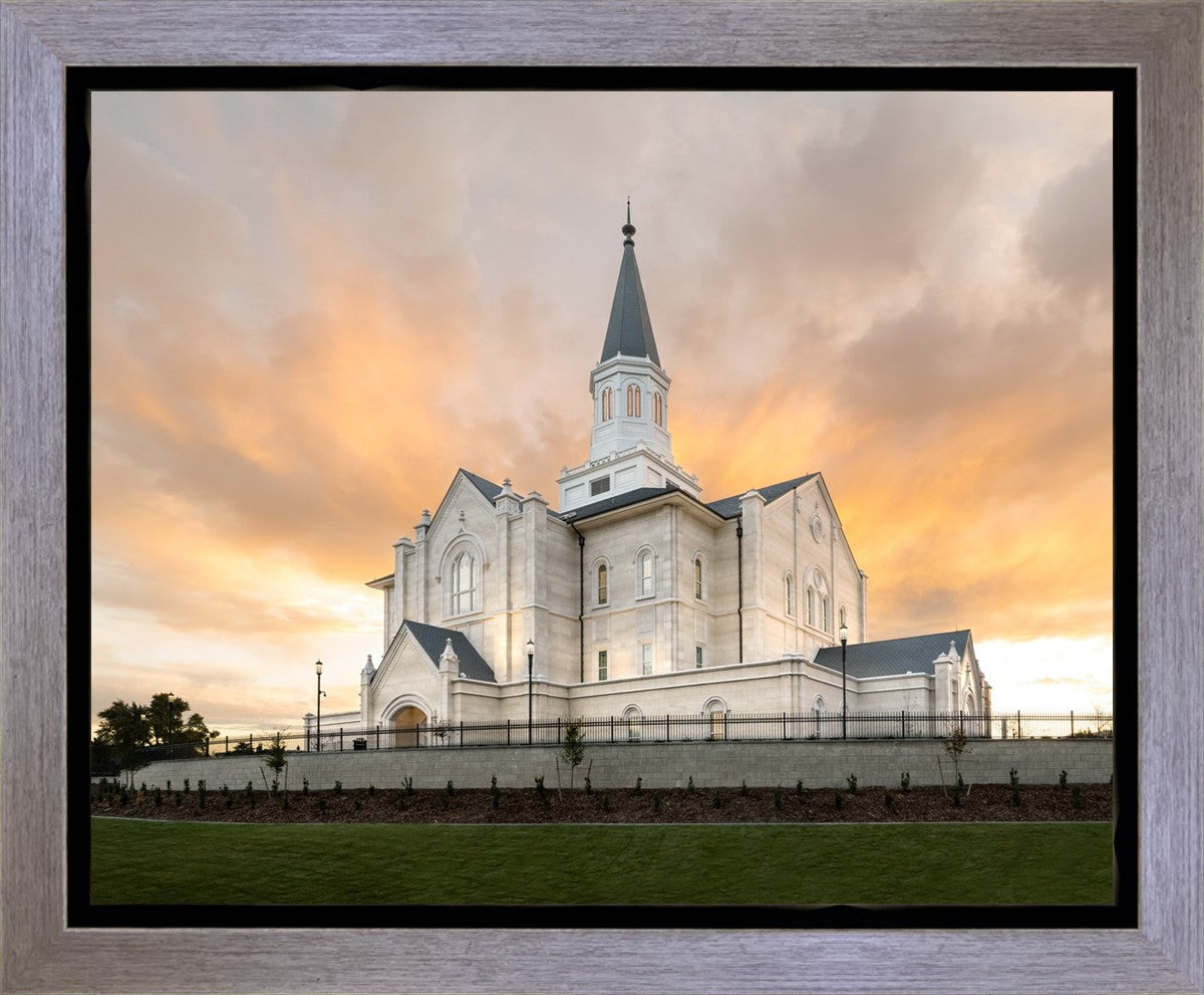 Taylorsville Utah Golden Sunset
