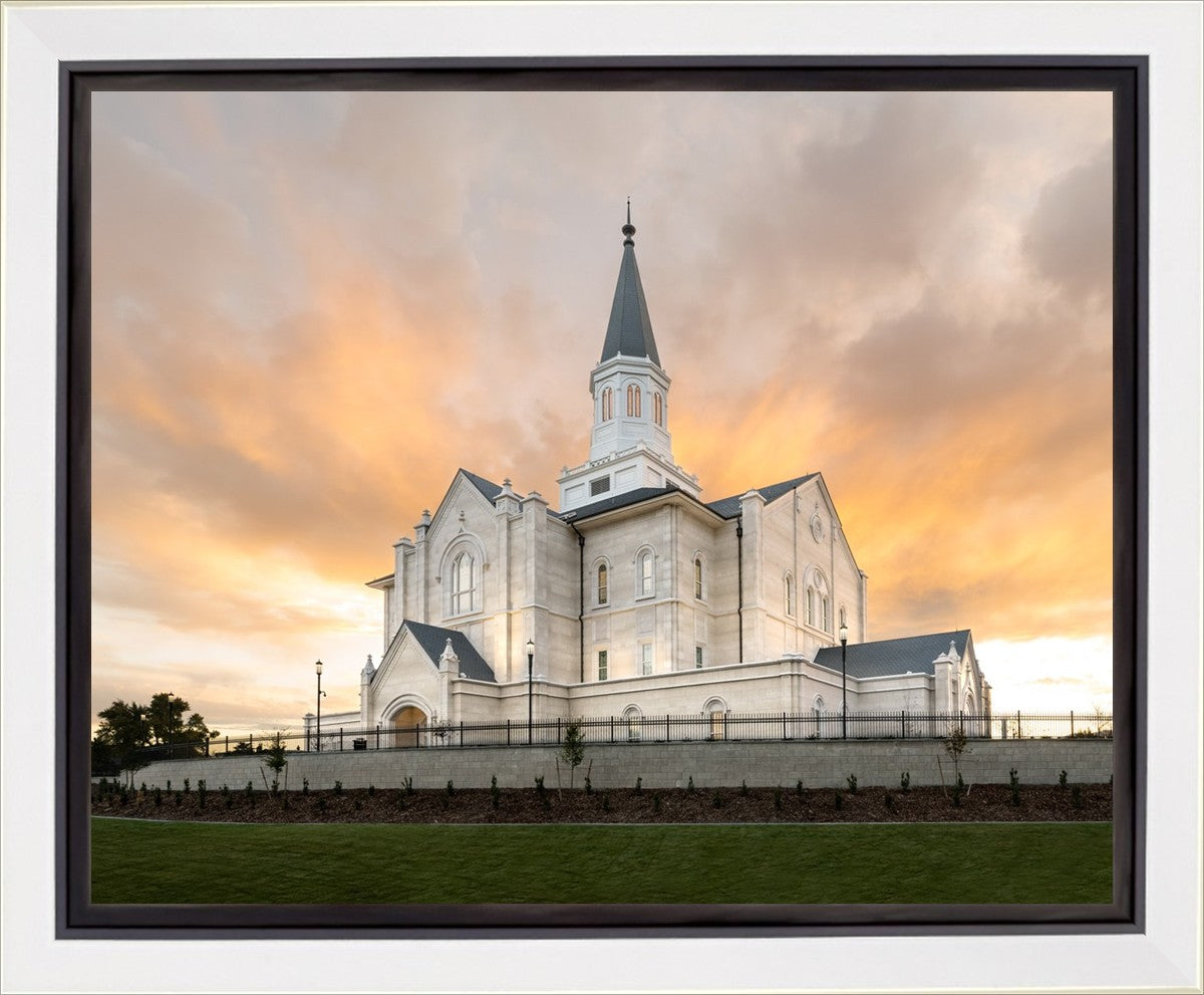 Taylorsville Utah Golden Sunset
