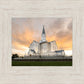 Taylorsville Utah Golden Sunset