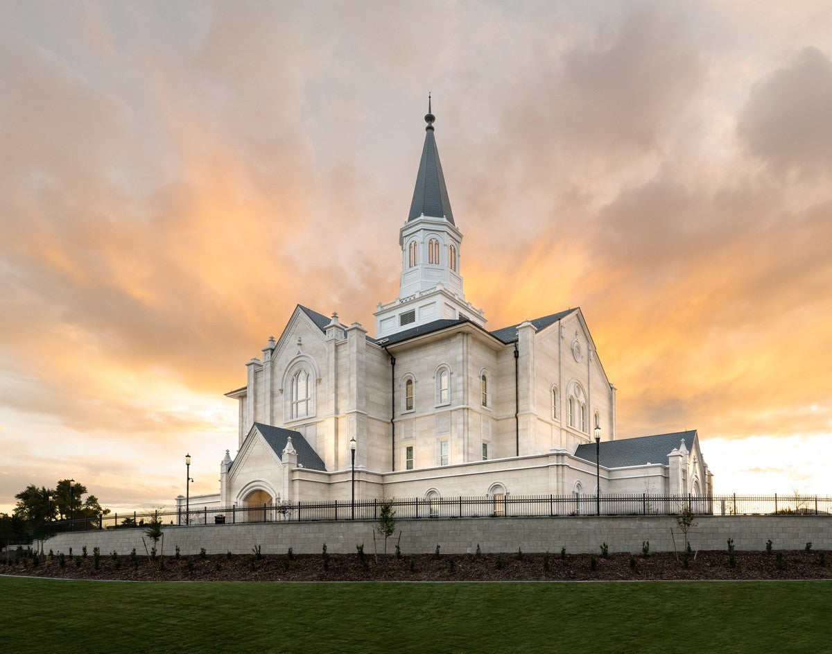 Taylorsville Utah Golden Sunset