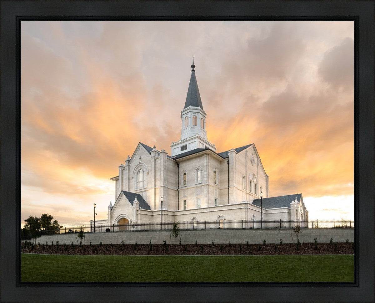 Taylorsville Utah Golden Sunset