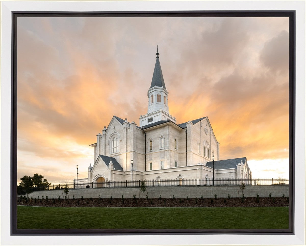 Taylorsville Utah Golden Sunset