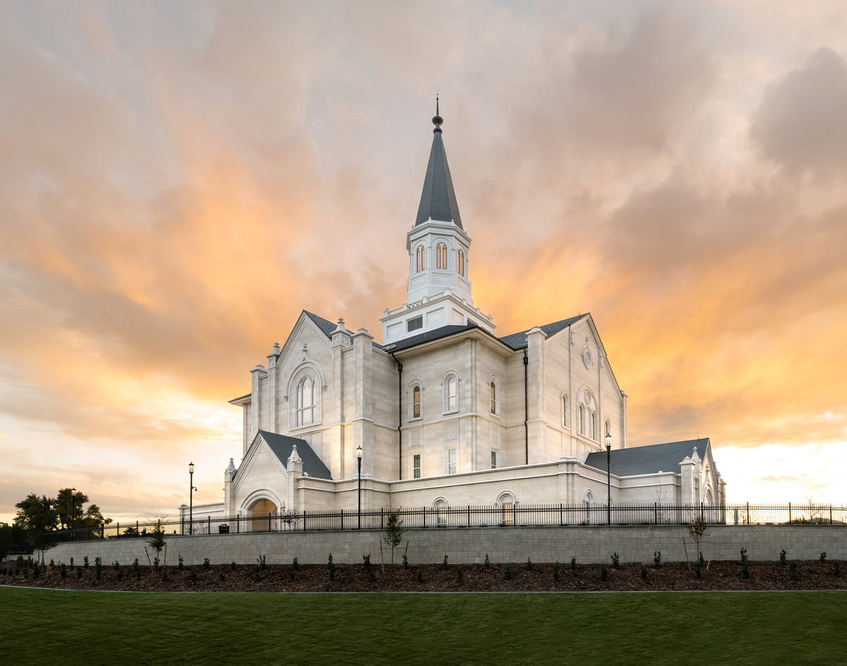 Taylorsville Utah Golden Sunset