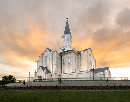 Taylorsville Utah Golden Sunset