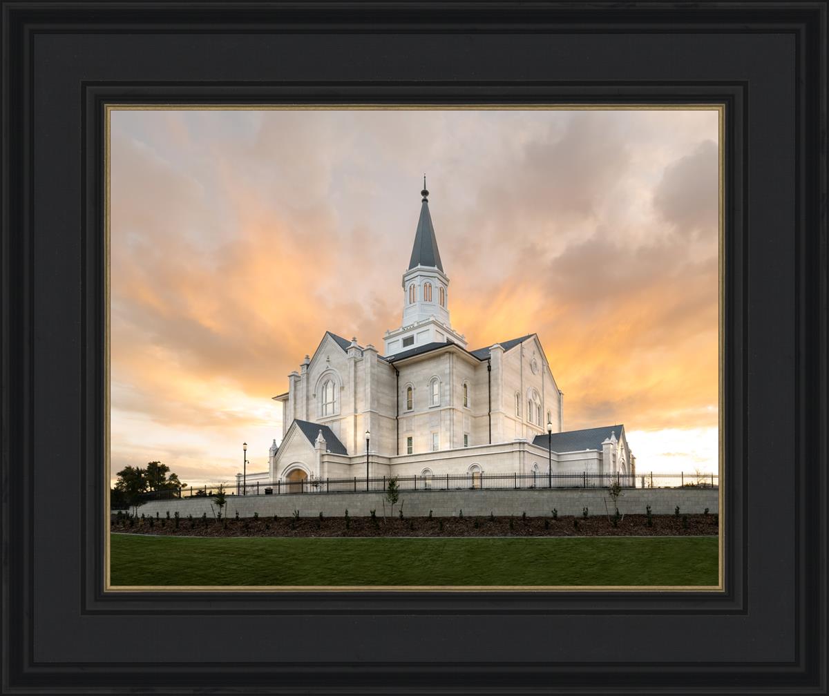 Taylorsville Utah Golden Sunset