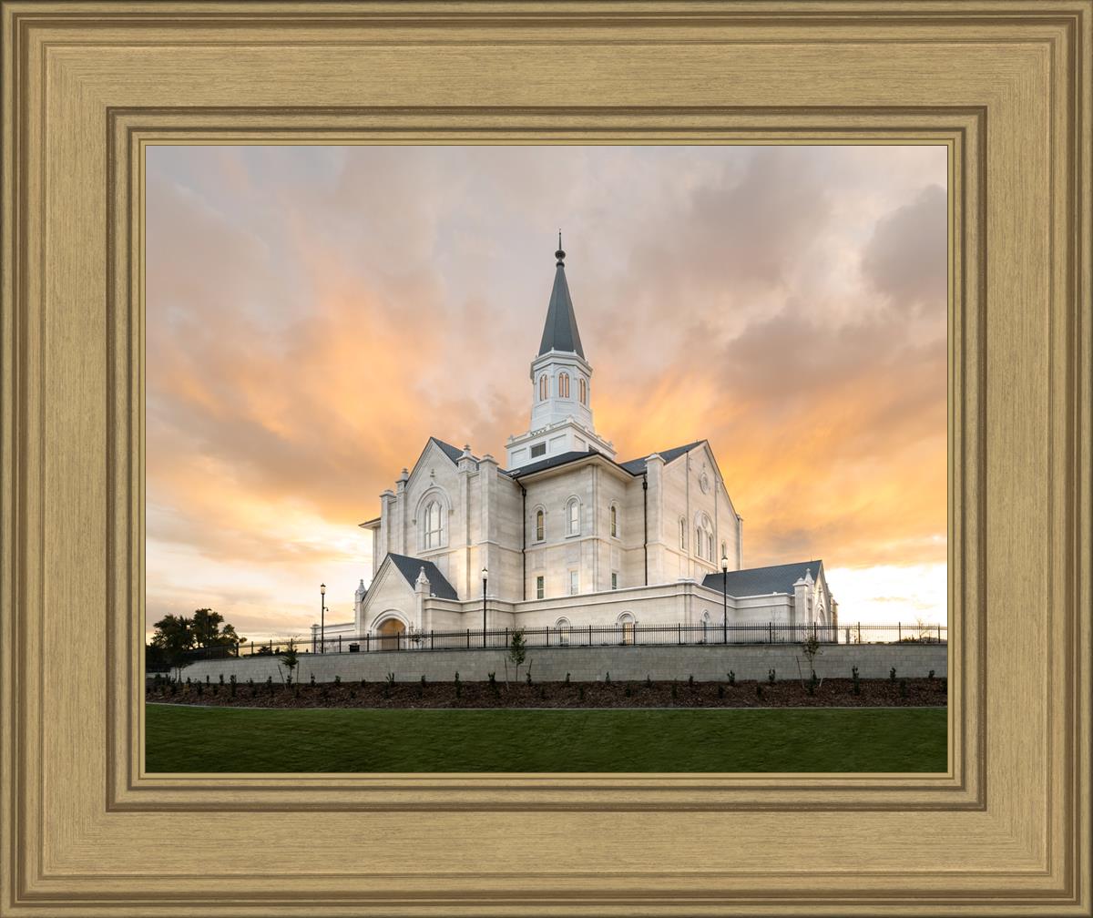 Taylorsville Utah Golden Sunset