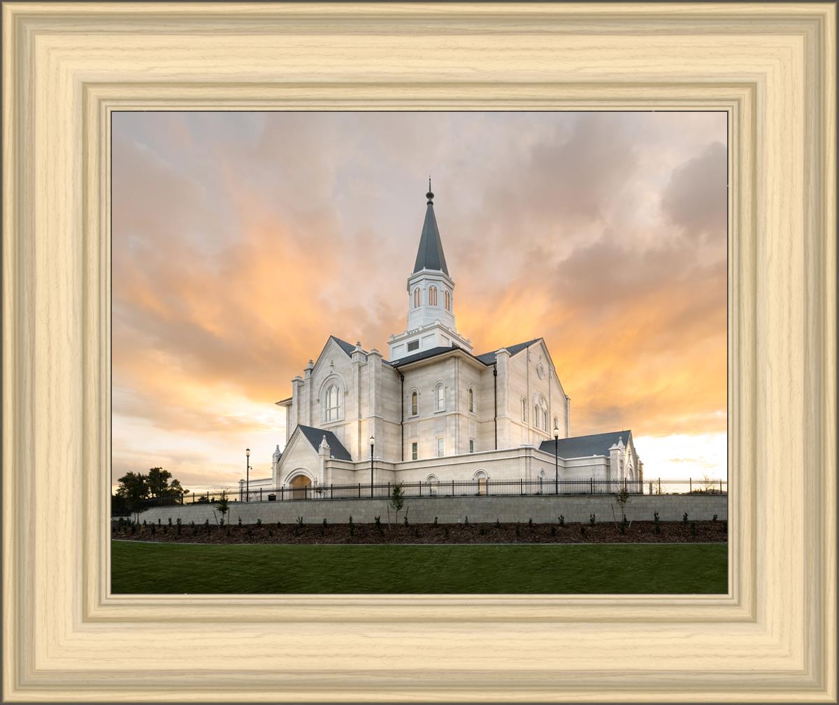 Taylorsville Utah Golden Sunset