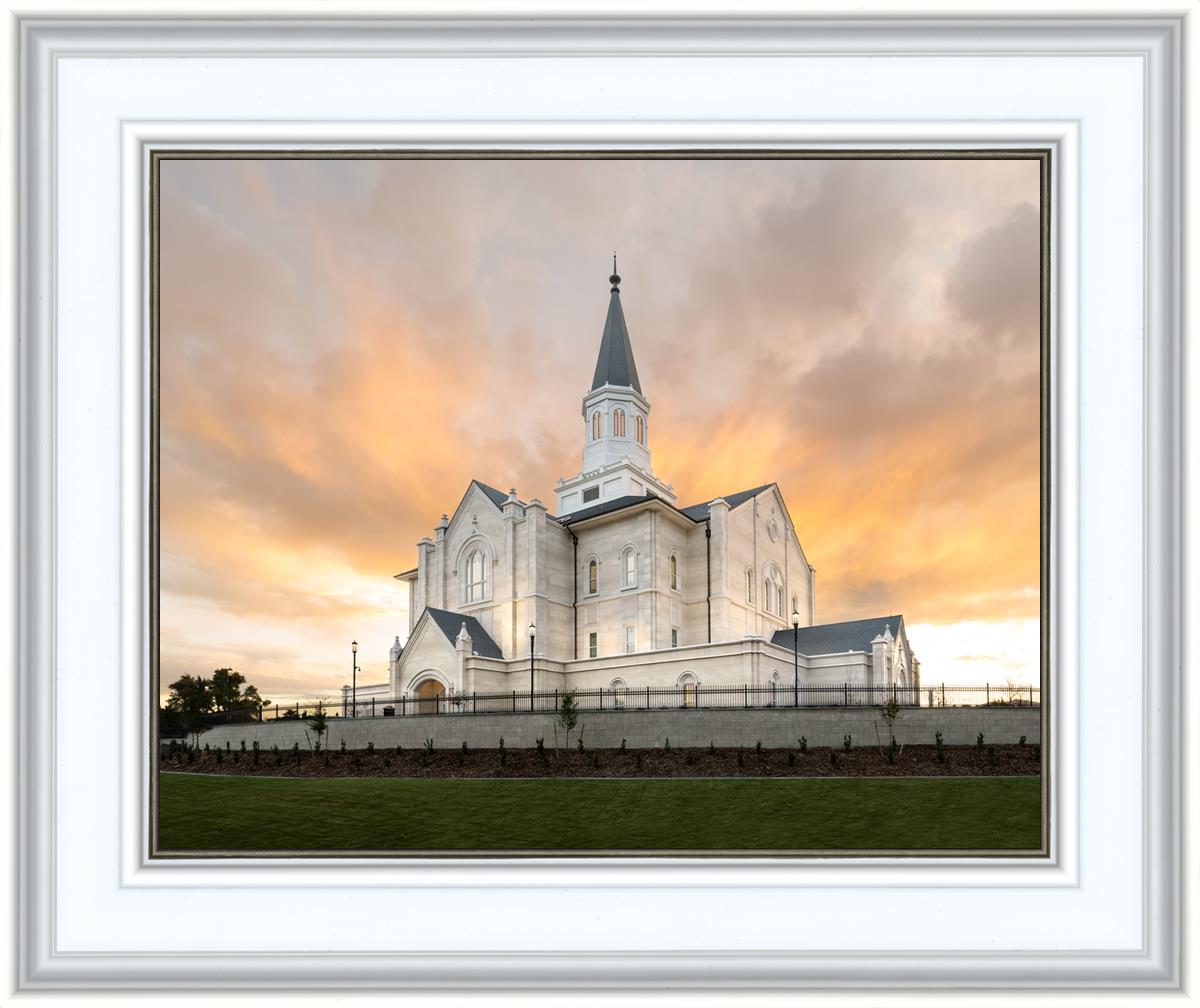 Taylorsville Utah Golden Sunset