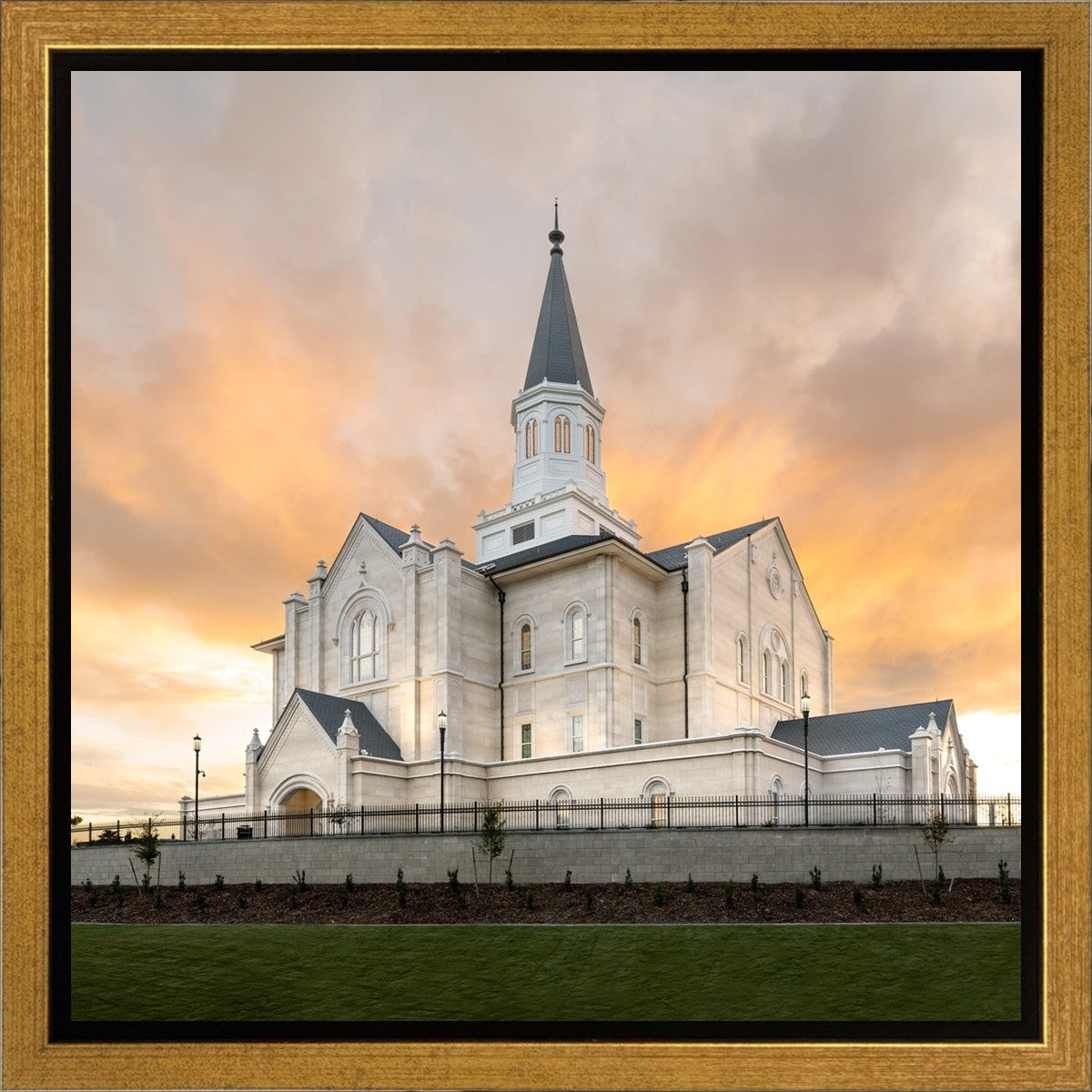 Taylorsville Utah Golden Sunset