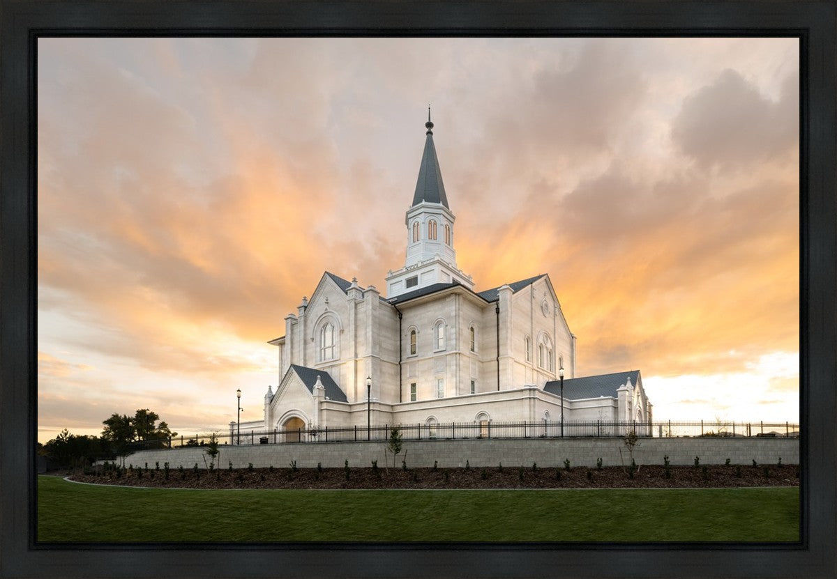 Taylorsville Utah Golden Sunset