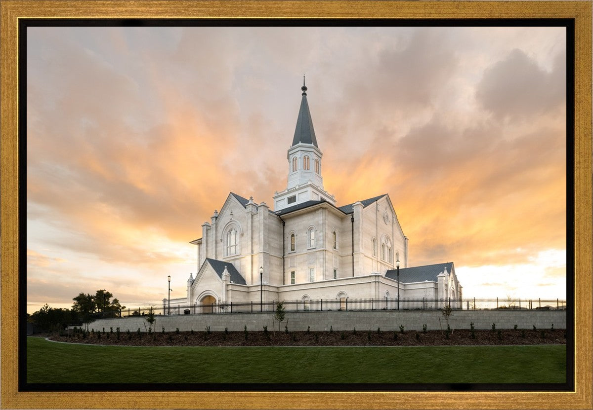 Taylorsville Utah Golden Sunset