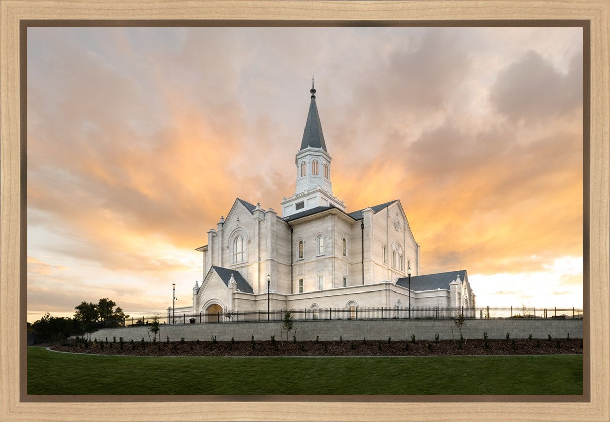 Taylorsville Utah Golden Sunset