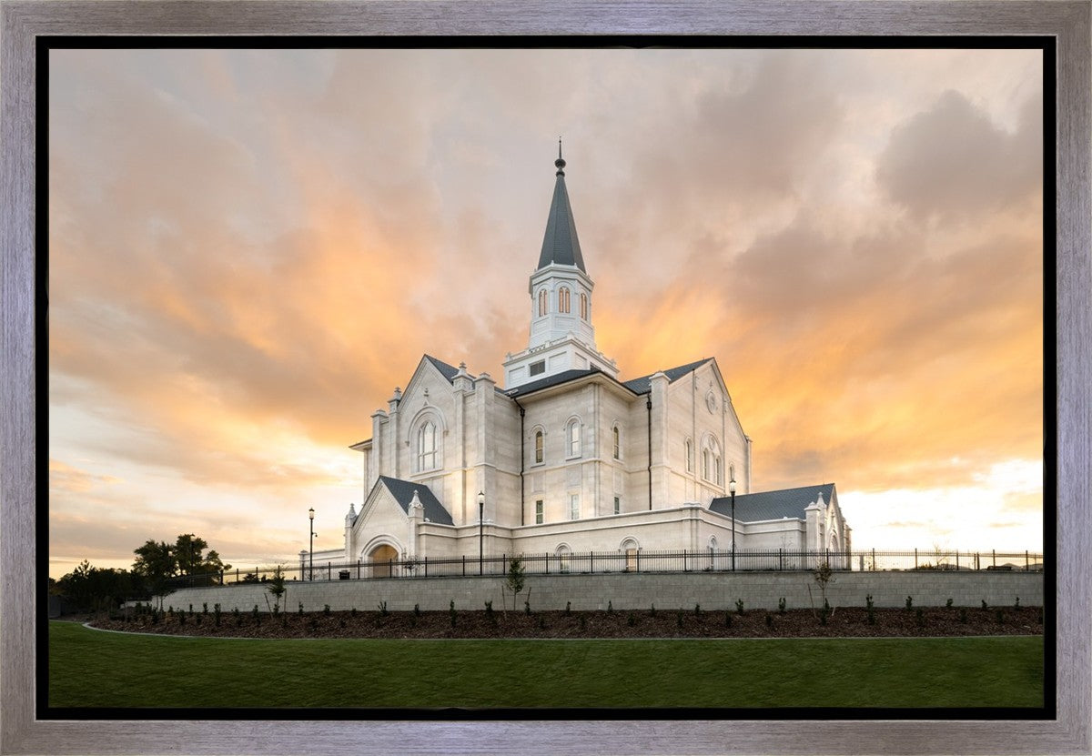Taylorsville Utah Golden Sunset