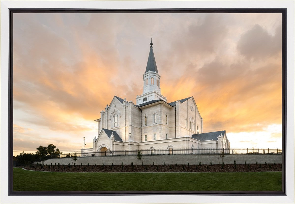 Taylorsville Utah Golden Sunset