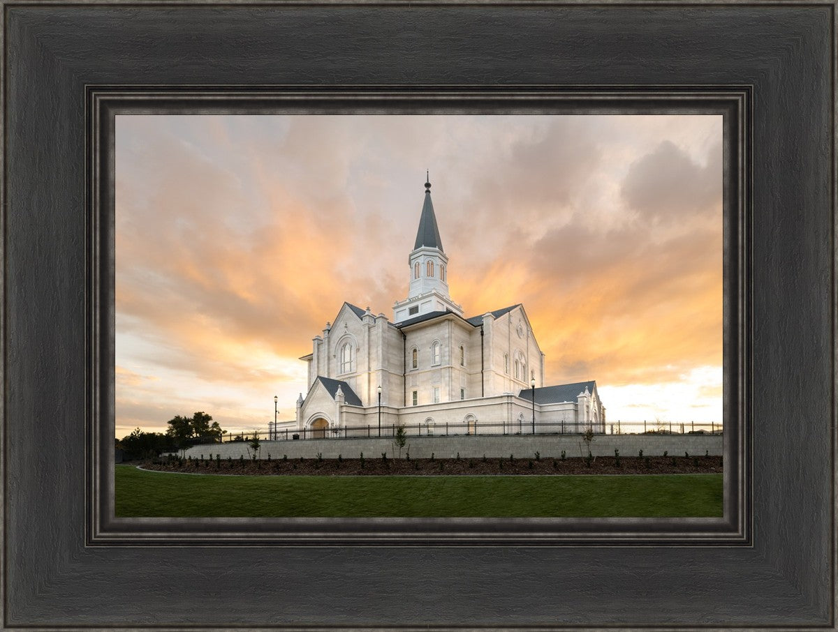 Taylorsville Utah Golden Sunset