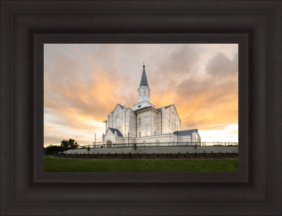 Taylorsville Utah Golden Sunset